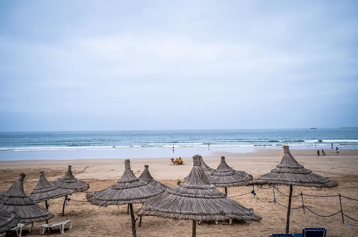 Ilustrační foto - pláž v Maroku